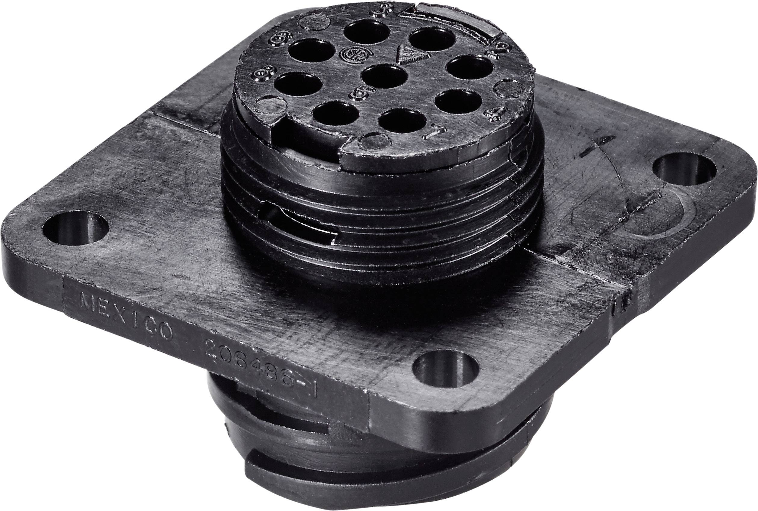 Круглий роз'єм TE Connectivity 206486-1, 1 шт.