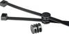 Opaska kablowa HellermannTyton T120RCOUPLER 156-00275, 380 mm, poliamid 6.6, 1 szt.