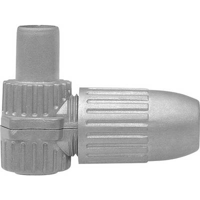 Metalowy adapter kątowy, o wytrzymałej konstrukcji, prawdopodobnie przeznaczony do zastosowań przemysłowych lub technicznych.