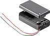 Goobay 48171 Komora baterii 1xBlok. 9 V kabel (D x S x W) 68.4 x 33.2 x 25.6 mm