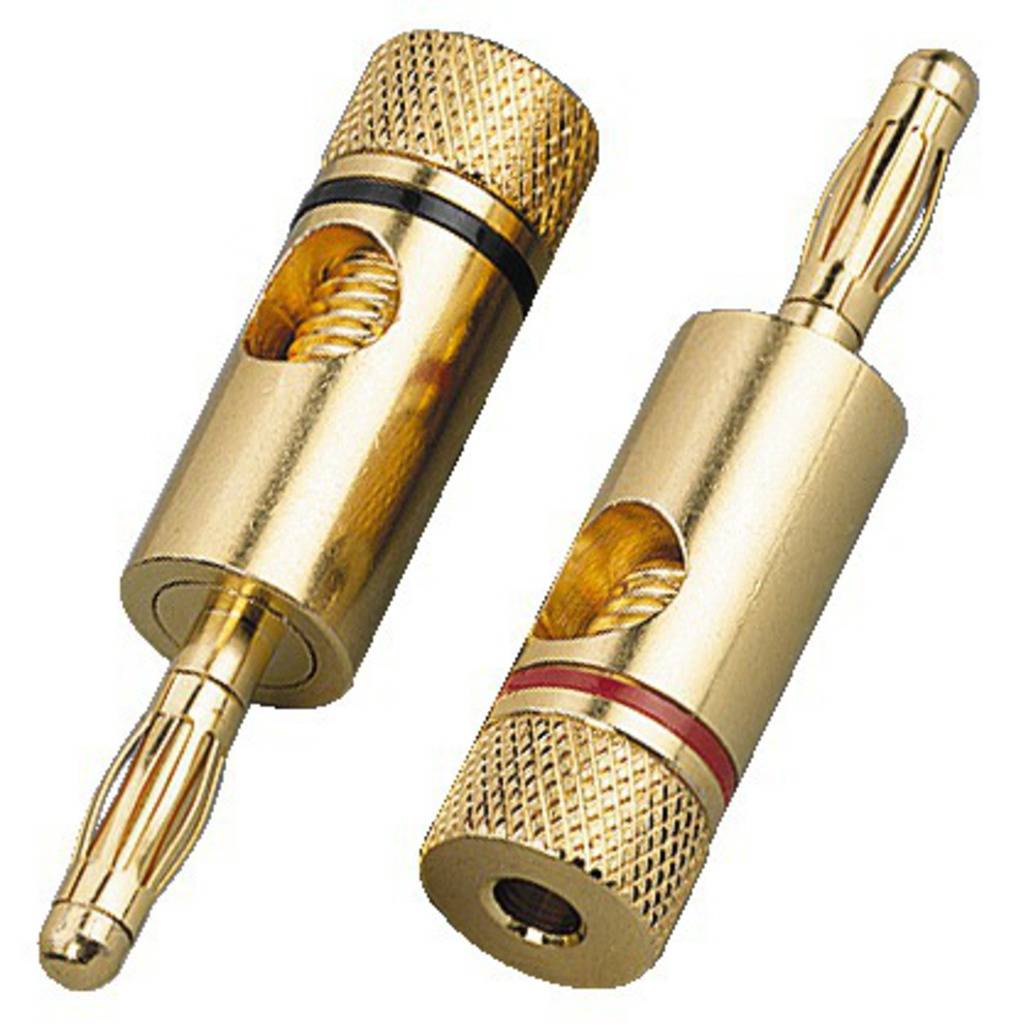 Monacor BP-150G Zestaw złączy bananowych 1 par(a)