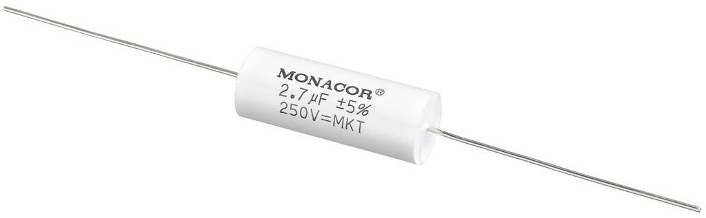 Kondensator głośnikowy Monacor MKTA-27 MKTA-27, 1 szt.