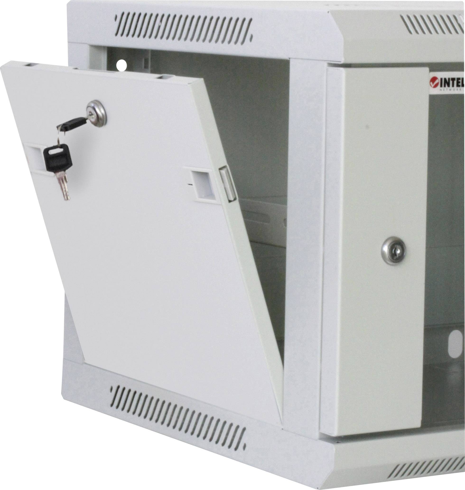 Intellinet 711760 19-дюймова стійкова шафа (Ш x В x Г) 600 x 370 x 450 мм 6 U