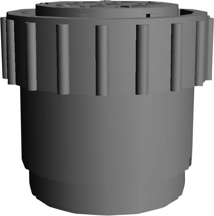 Круглий роз'єм TE Connectivity 206136-1, 1 шт.