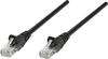 Intellinet 342049 RJ45 Kabel sieciowy, kabel krosowy CAT 6 U/UTP 1.00 m czarny 1 szt.