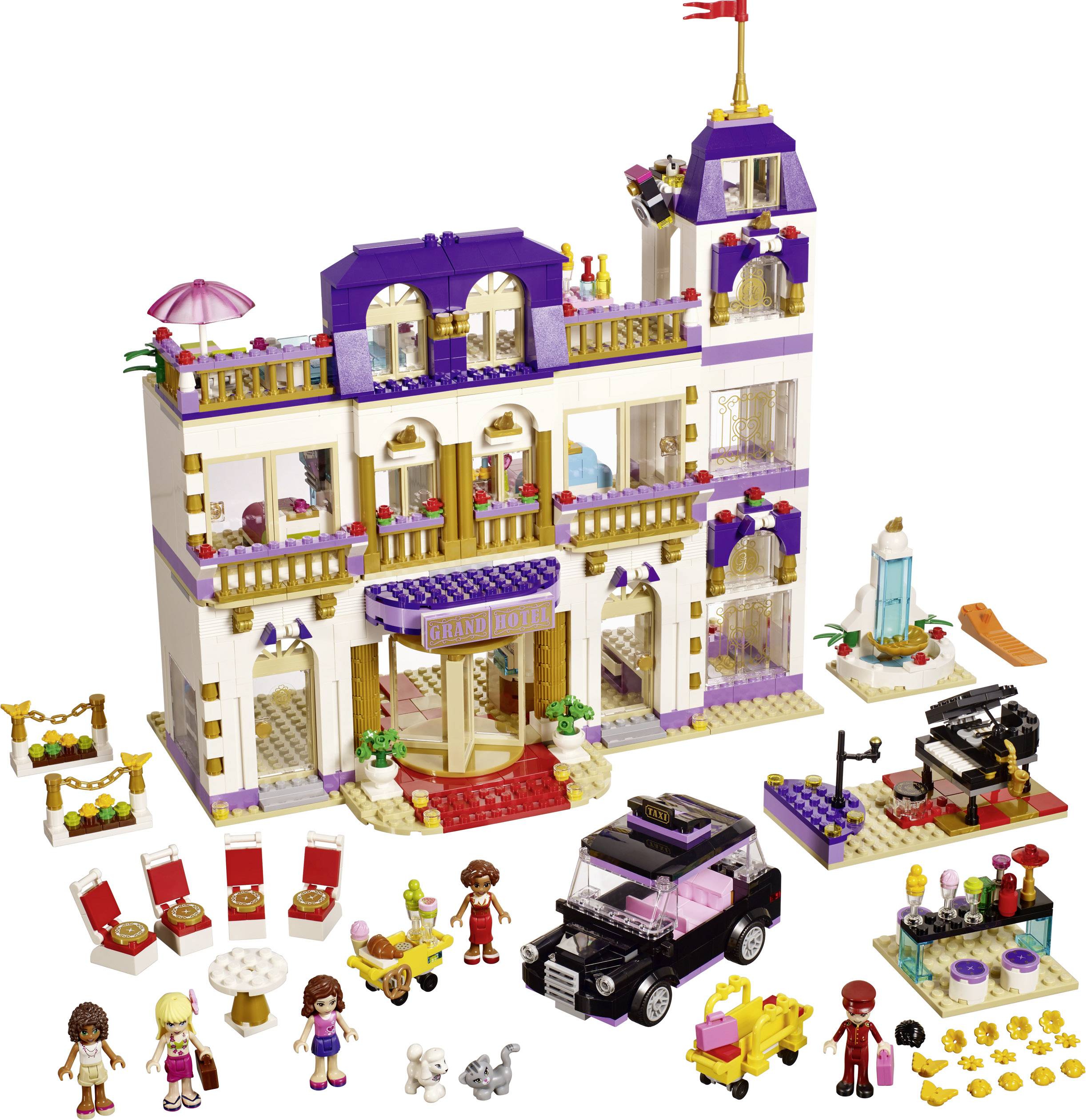  LEGO  Friends  41101 Grand hotel  w Heartlake Zam w w 