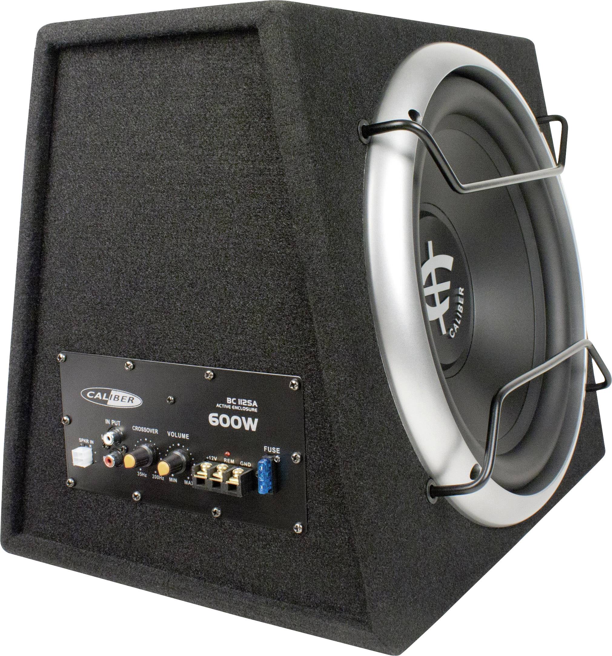 Samochodowy subwoofer aktywny Caliber BC112SA, 600 W-1