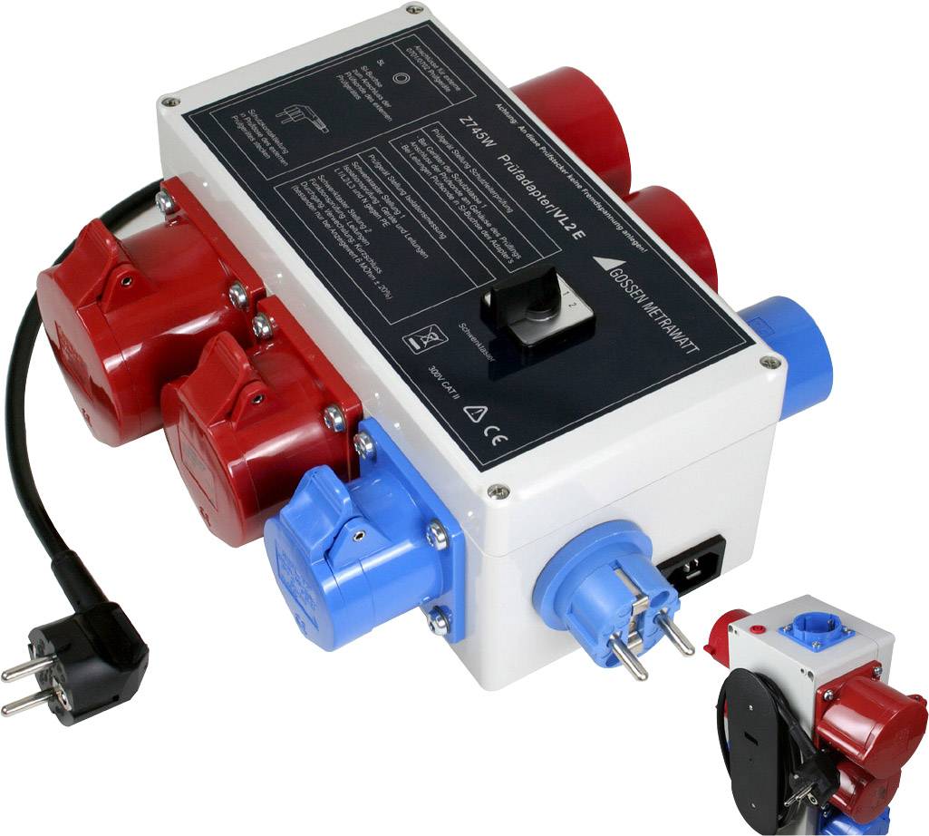 Тестовий адаптер для пасивного подовжувального кабелю Gossen Metrawatt VL2E