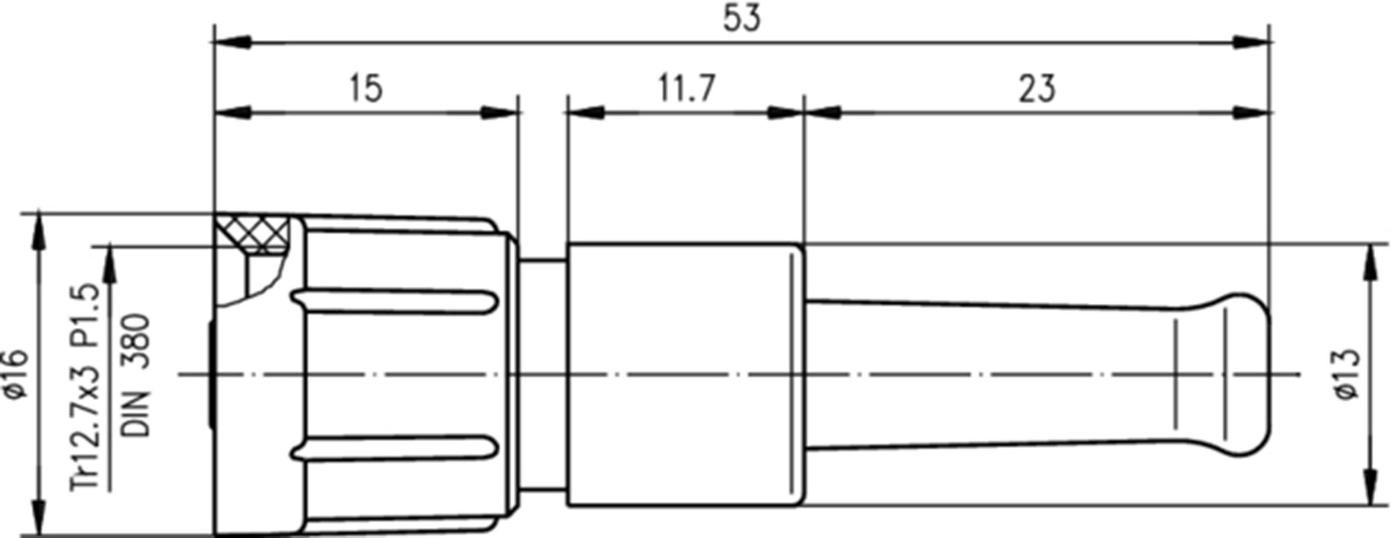Розетка Telegärtner PH 100024962 100024962 прямий роз'єм 