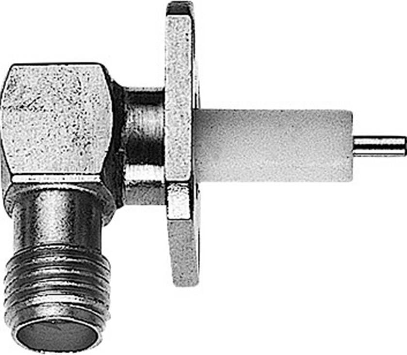 Роз'єм SMA Telegärtner 100024729 100024729 гніздо для горизонтального монтажу 50 Ом 1 шт.