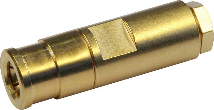 Разъем SMB Telegärtner 100024881 100024881, прямой гнездовой разъем, 50 Ом, 1 шт.