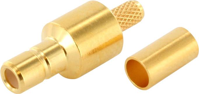 Роз'єм SMB Telegärtner 100027667 100027667 прямий чоловічий роз'єм 50 Ом 1 шт.