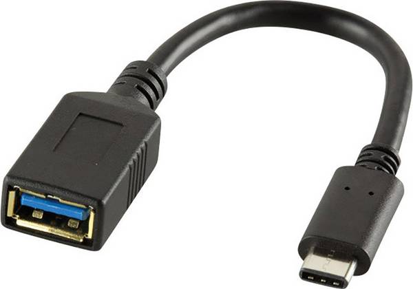 LogiLink USB 3.2 Gen 1 (USB 3.0) adapter [1x złącze męskie USB-C - 1x złącze żeńskie USB-A 3.2 Gen 1 (USB 3.0)] CU0098 15.00 cm