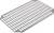 Prostokątna metalowa kratka z kwadratowymi otworami, stosowana do wentylacji lub składowania w zastosowaniach przemysłowych.