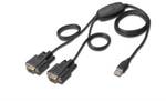 Kabel Digitus USB 2.0 do 2x RS232