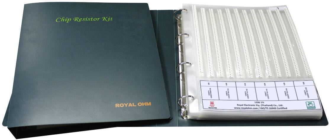 TRU COMPONENTS 1583596 TC-HP06W2JE012KIT203 Комплект товстоплівкових резисторів SMD 1206 0,5 Вт 5% 6100 шт.