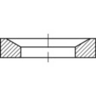 Liniowy diagram przedstawia prostokątny kształt poziomy z ukośnymi szrafowaniami na obu końcach.