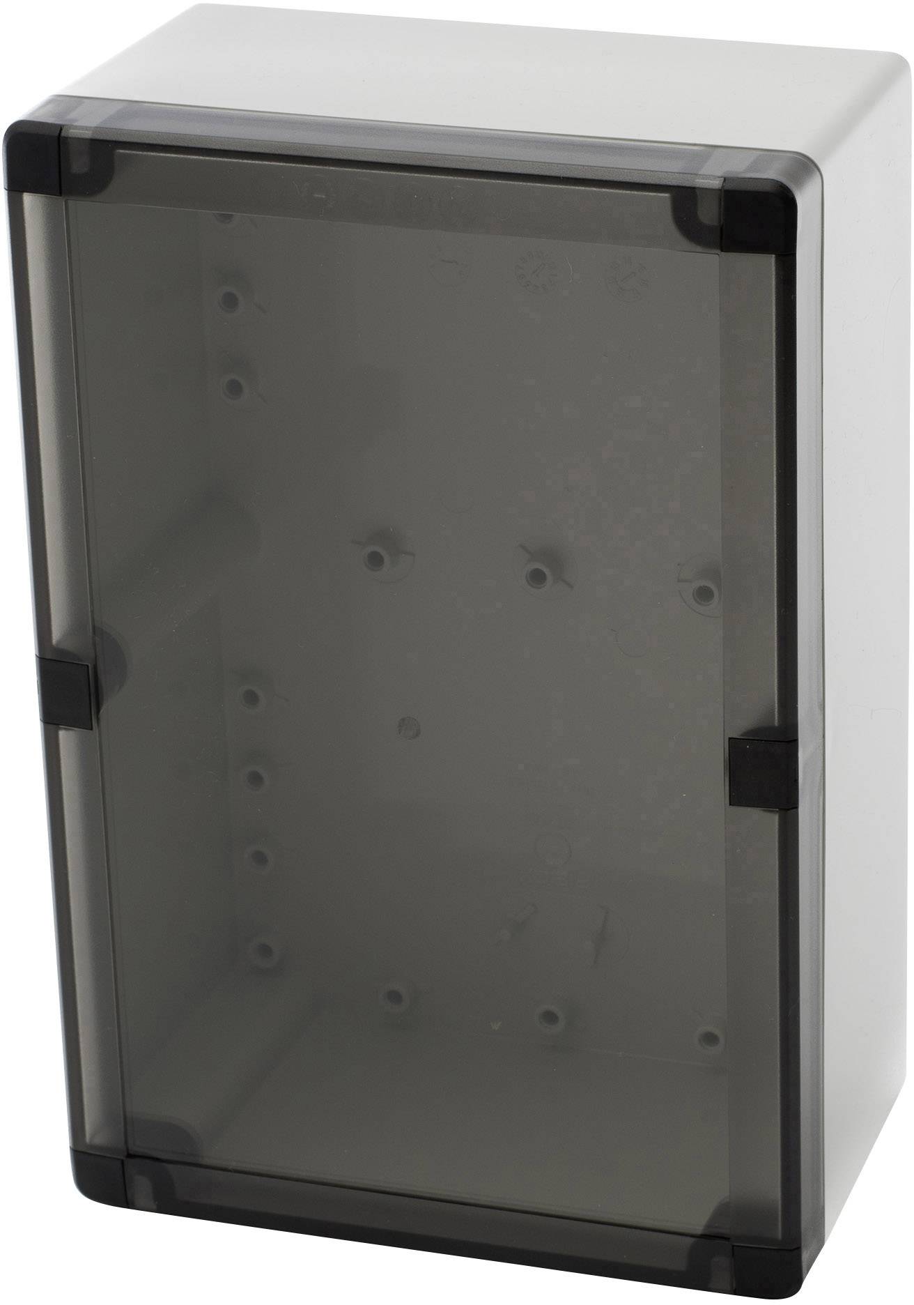 Fibox PCTQ3 203612 7025790 настінний монтажний корпус, полікарбонат, 360 x 200 x 151, сіро-білий (ral 7035), 1 шт.