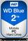 Dysk twardy 'WD Blue' o pojemności 2 TB do komputerów przenośnych.