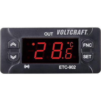 Termostat VOLTCRAFT ETC-902 NTC, PTC -30 do 99 °C Przekaźnikowe 10 A (D x S x W) 58 x 77 x 34.5 mm