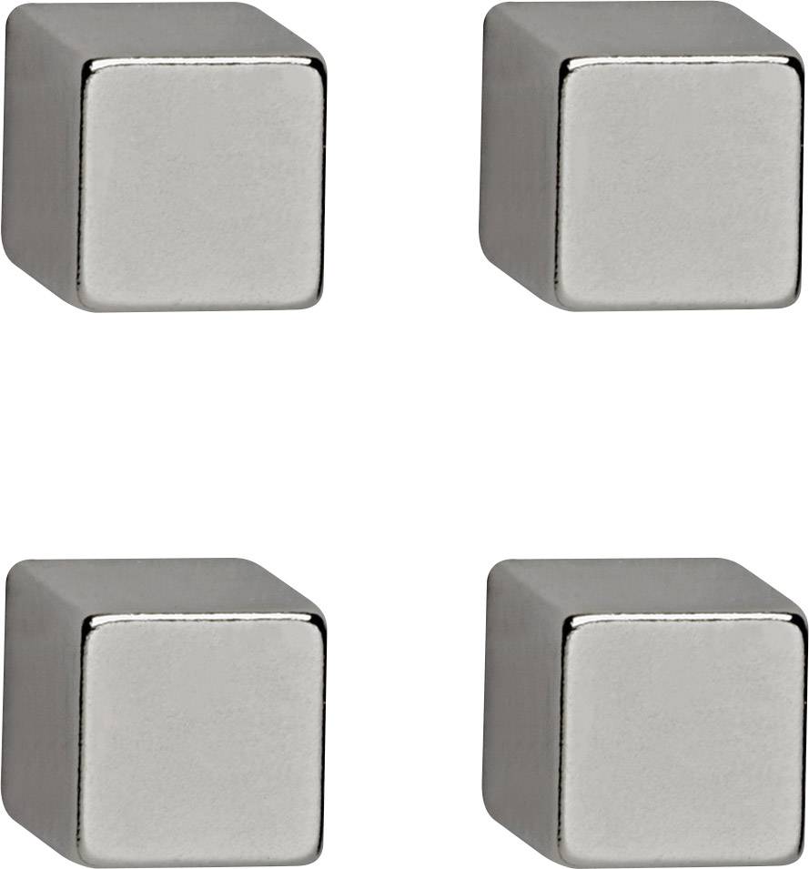 Неодимовий магніт Maul MAUL (Ш x В x Г) 10 x 10 x 10 мм 4 шт.