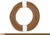 Donau Elektronik 218-88 Przewód linka 2 x 0.14 mm² brązowy 5 m