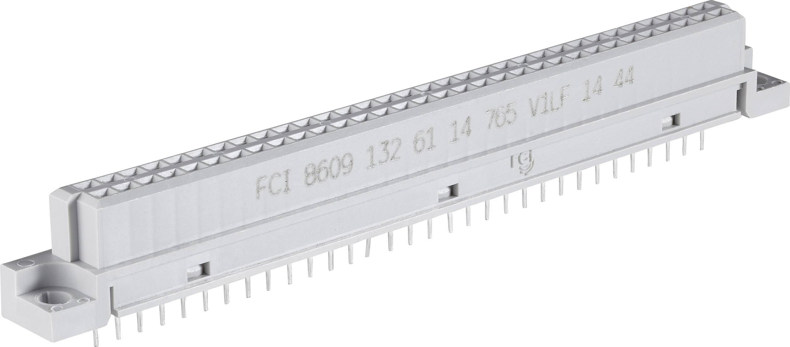 Разъем FCI 86091326114765V1LF, гнездовой, многоконтактный. Общее количество контактов: 32. Количество рядов: 2. 1 шт.