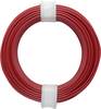 Donau Elektronik 105-0 Przewód połączeniowy 1 x 0.20 mm² czerwony 10 m