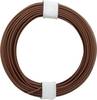 Donau Elektronik 105-8 Przewód połączeniowy 1 x 0.20 mm² brązowy 10 m