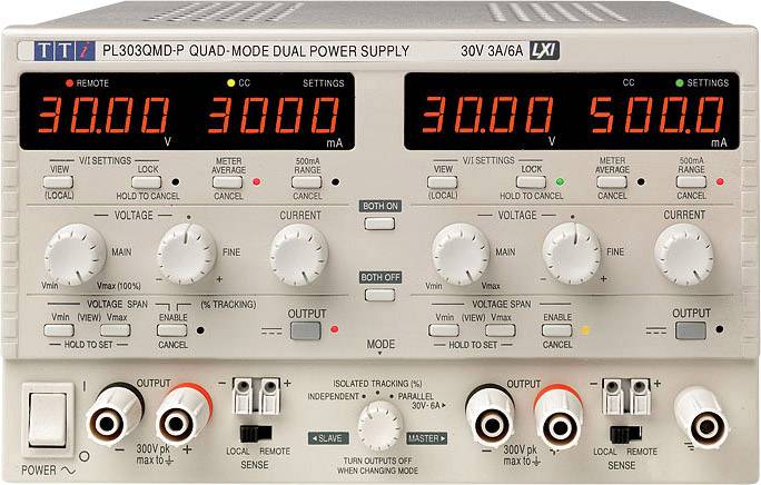 Регульований лабораторний блок живлення Aim TTi PL303QMD 0 - 30 В/DC 0 - 3 A 180 Вт