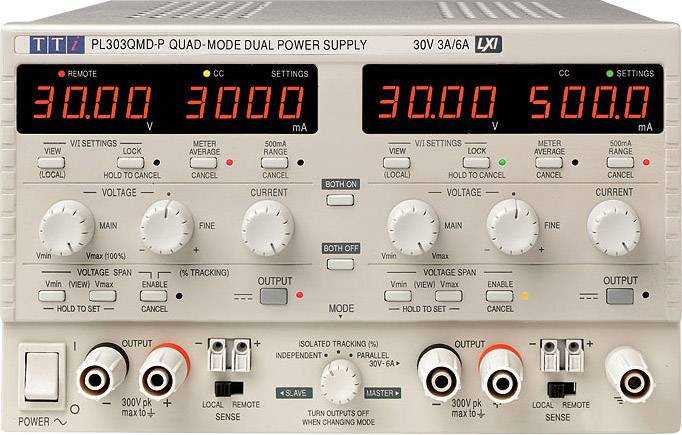 Регульований лабораторний блок живлення Aim TTi PL303QMD-P 0 - 30 В/DC 0 - 3 A 180 Вт