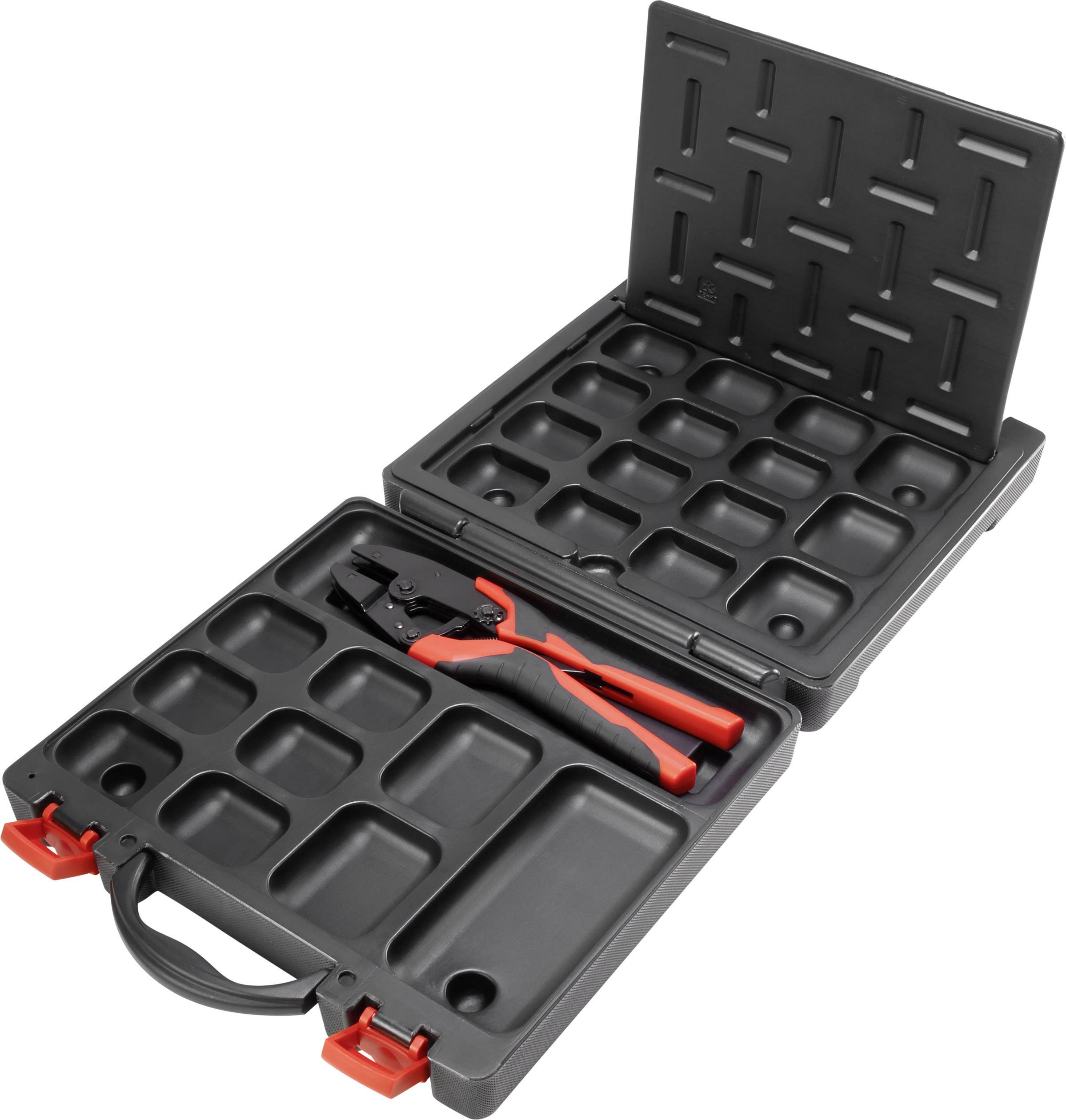 Обтискний інструмент TOOLCRAFT PZ-500 без обтискної вставки, з системним корпусом