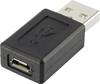 Renkforce USB 2.0 adapter [1x złącze męskie USB-A 2.0 - 1x złącze żeńskie Micro-B USB 2.0] rf-usba-09