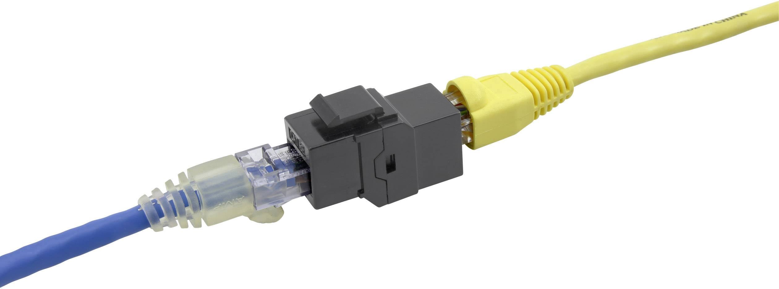 Подвійний роз'єм RJ45, прямий, кількість полюсів: 8P8C, 93013c1176, чорний 1425900 1 шт.