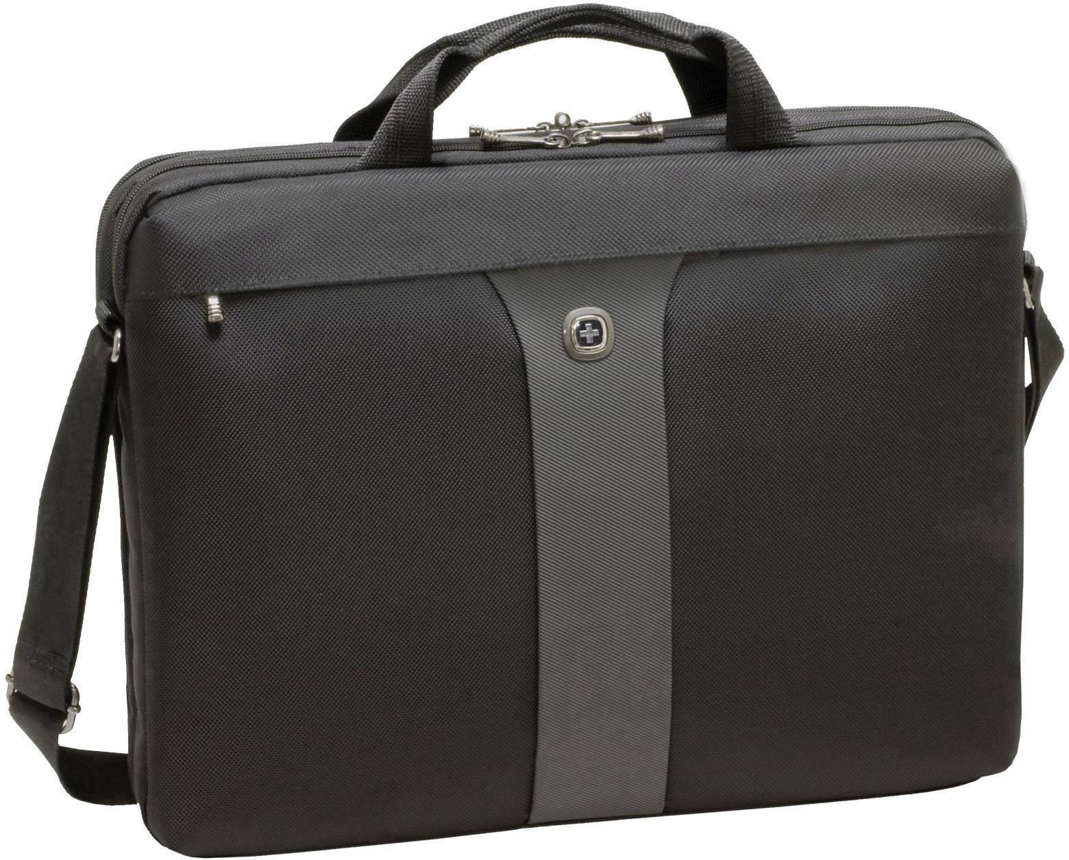 Torba na laptopa Wenger Legacy Slimcase 600654, 43,2 cm (17") , (S x W x G) 15 x 32 x 47 cm, czarny, szary-0