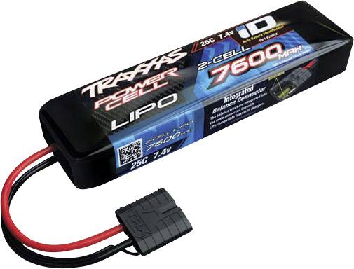 Акумуляторний блок Traxxas (LiPo) 7,4 В 7600 мАг Кількість елементів: 2 М'який кейс 25 C Traxxas iD