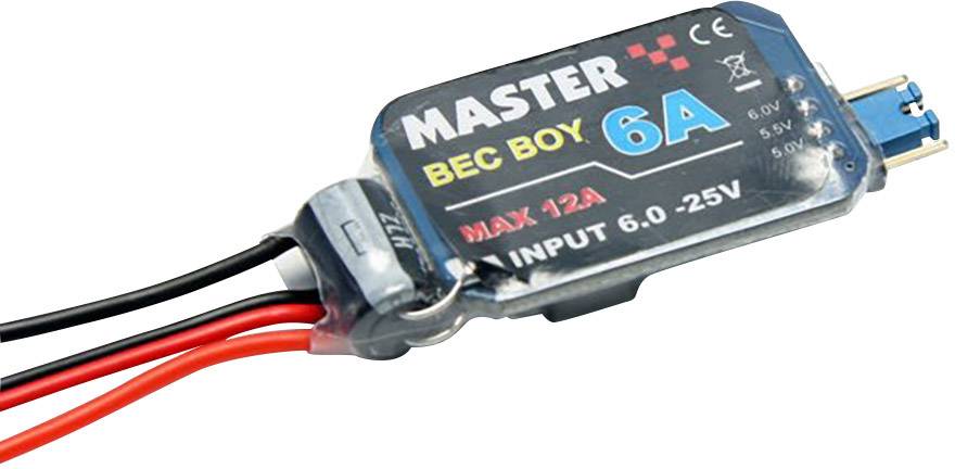 Стабілізатор напруги BEC Master Modellbau C6354, 6 - 25 В, 6 А
