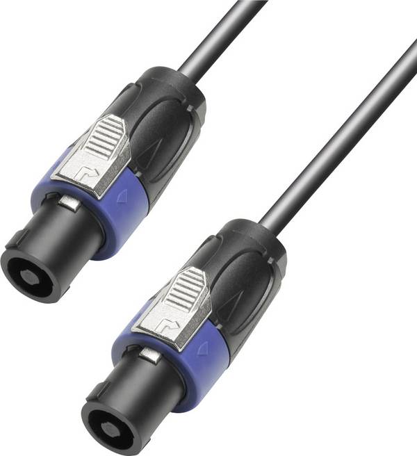 kabel SpeakON Adam Hall K4S425SS0300 K4S425SS0300, 4 x 2.5 mm², 3.00 m