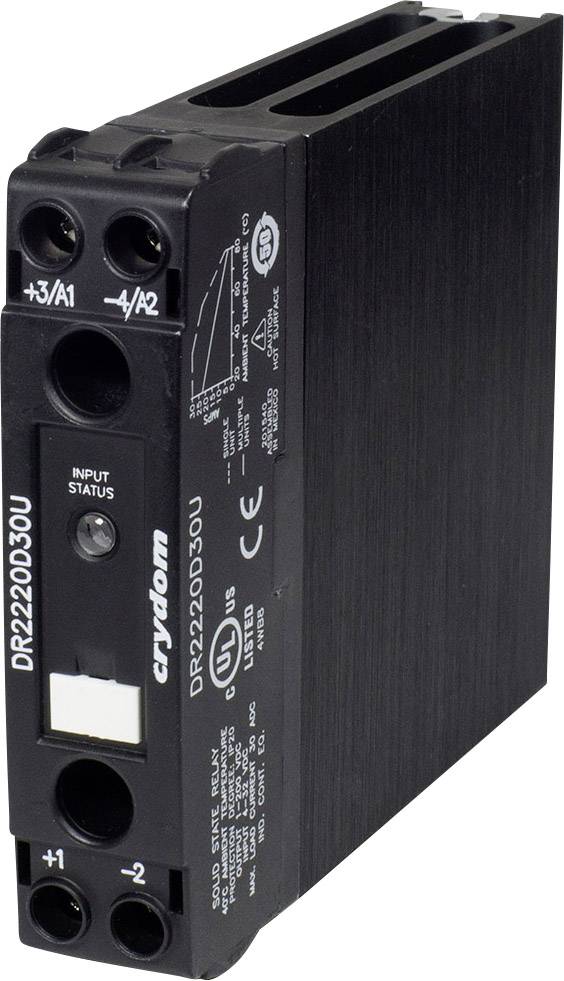 Crydom DR2220D20U DR2220D20U полупроводниковое реле, 20 А, 1 шт.