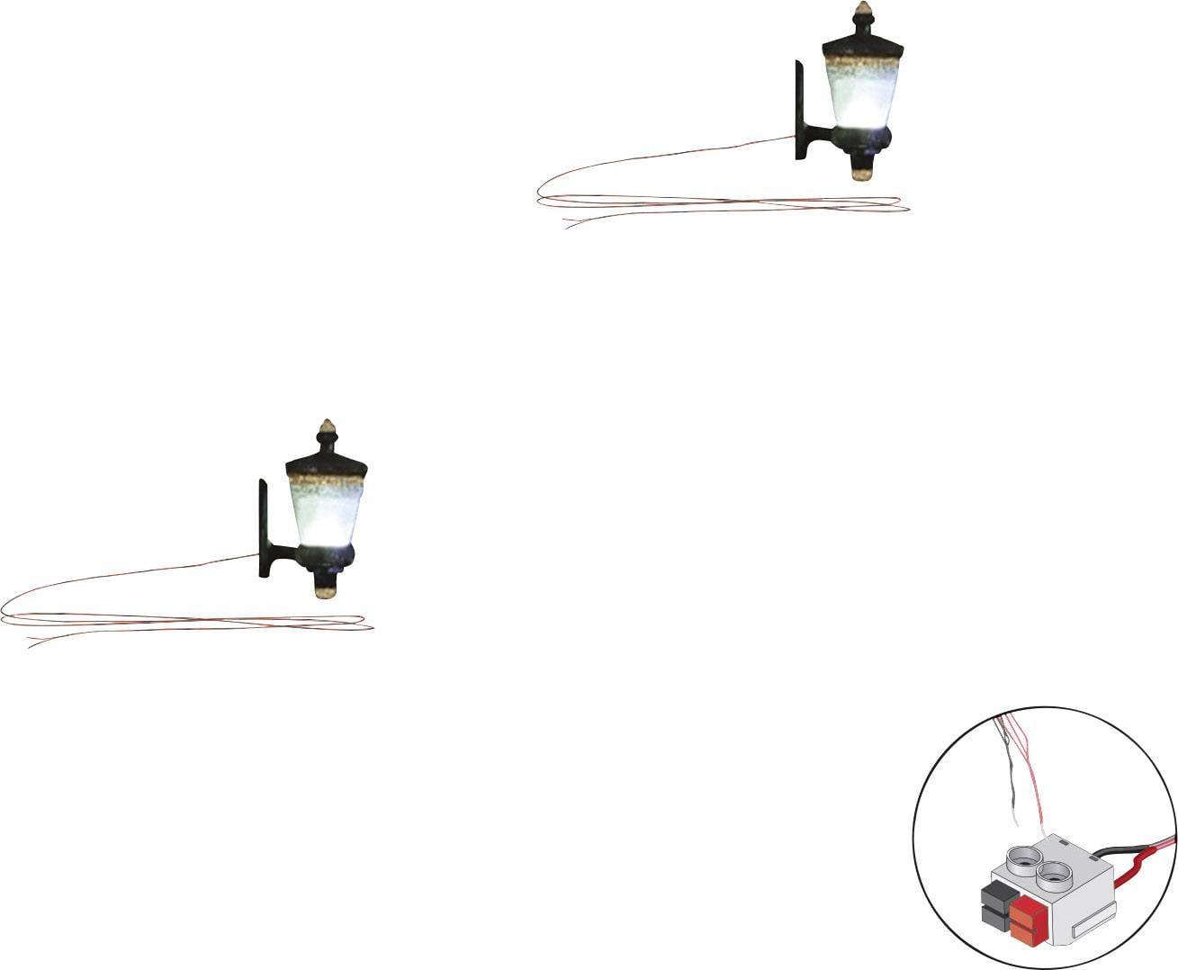 Woodland Scenics N Одинарний вбудований світильник, модель WJP5659, готовий до використання, 2 шт.