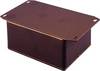 Hammond Electronics 1590BX2FBK Obudowa uniwersalna 254 x 70 x 34.5 aluminium czarny (ral 9005) 1 szt.