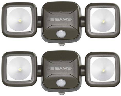 Mr. Beams MB3000 BR MB3000 BR Zewnętrzna lampa punktowa LED z czujnikiem ruchu