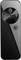 Czarna pilot zdalnego sterowania z dużym okrągłym przyciskiem na górze do regulacji głośności (plus/minus) oraz mniejszym przyciskiem poniżej z symbolem zegara.