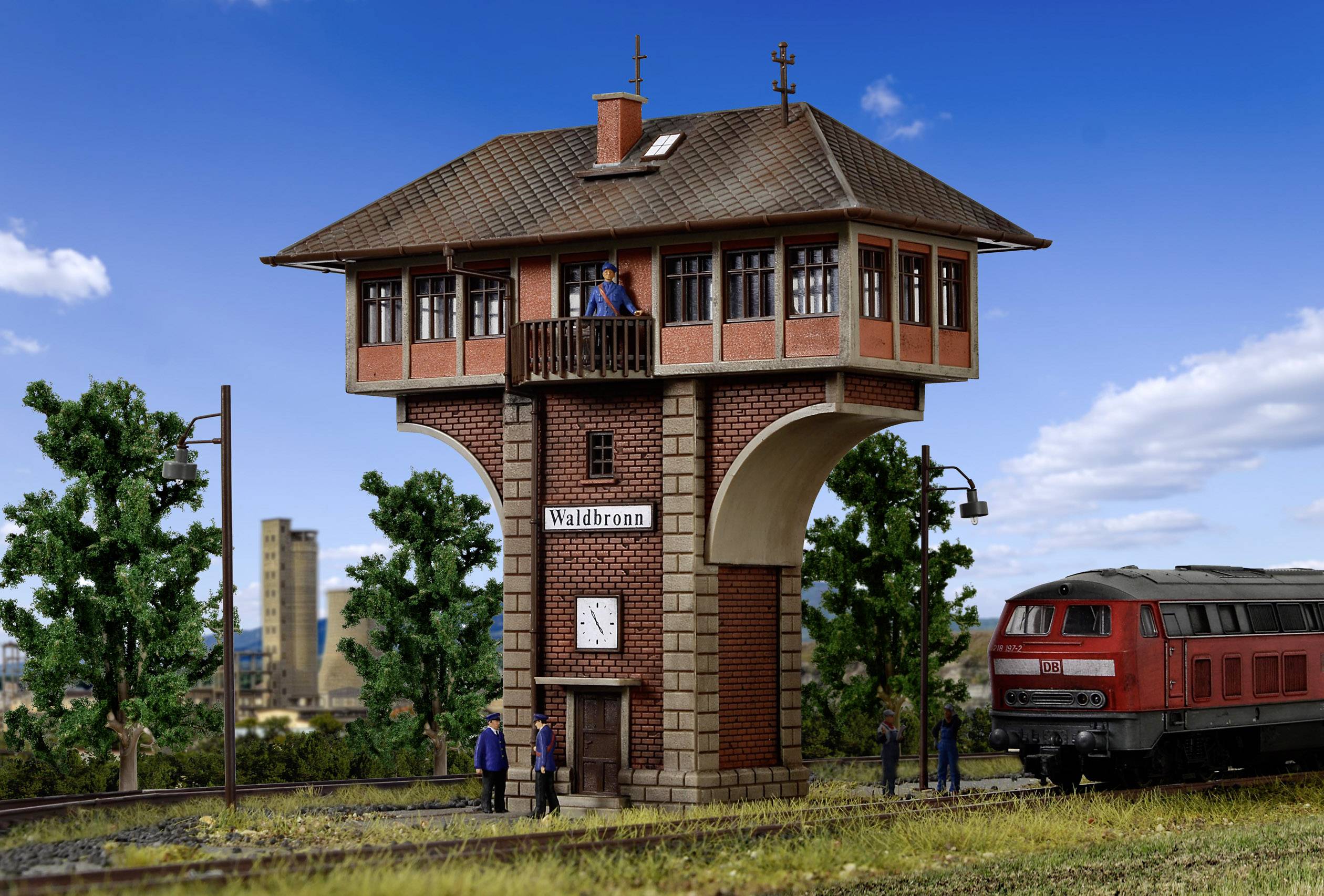 Сигнальна коробка Waldbronn «Гриб» Vollmer 45738 H0, комплект для складання, 1 шт.