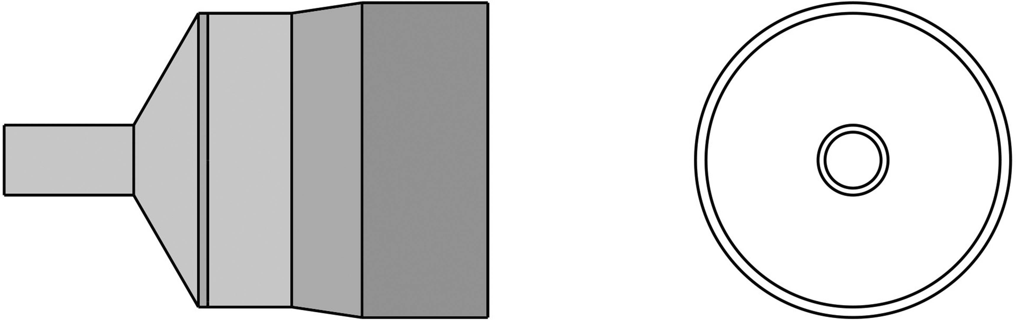 Насадка для гарячого повітря Weller T0058768743 T0058768743N 1 шт.