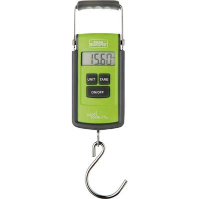 Burg Wächter TARA PS 7600 Waga hakowa Zakres pomiaru maks. 40 kg bateryjne
