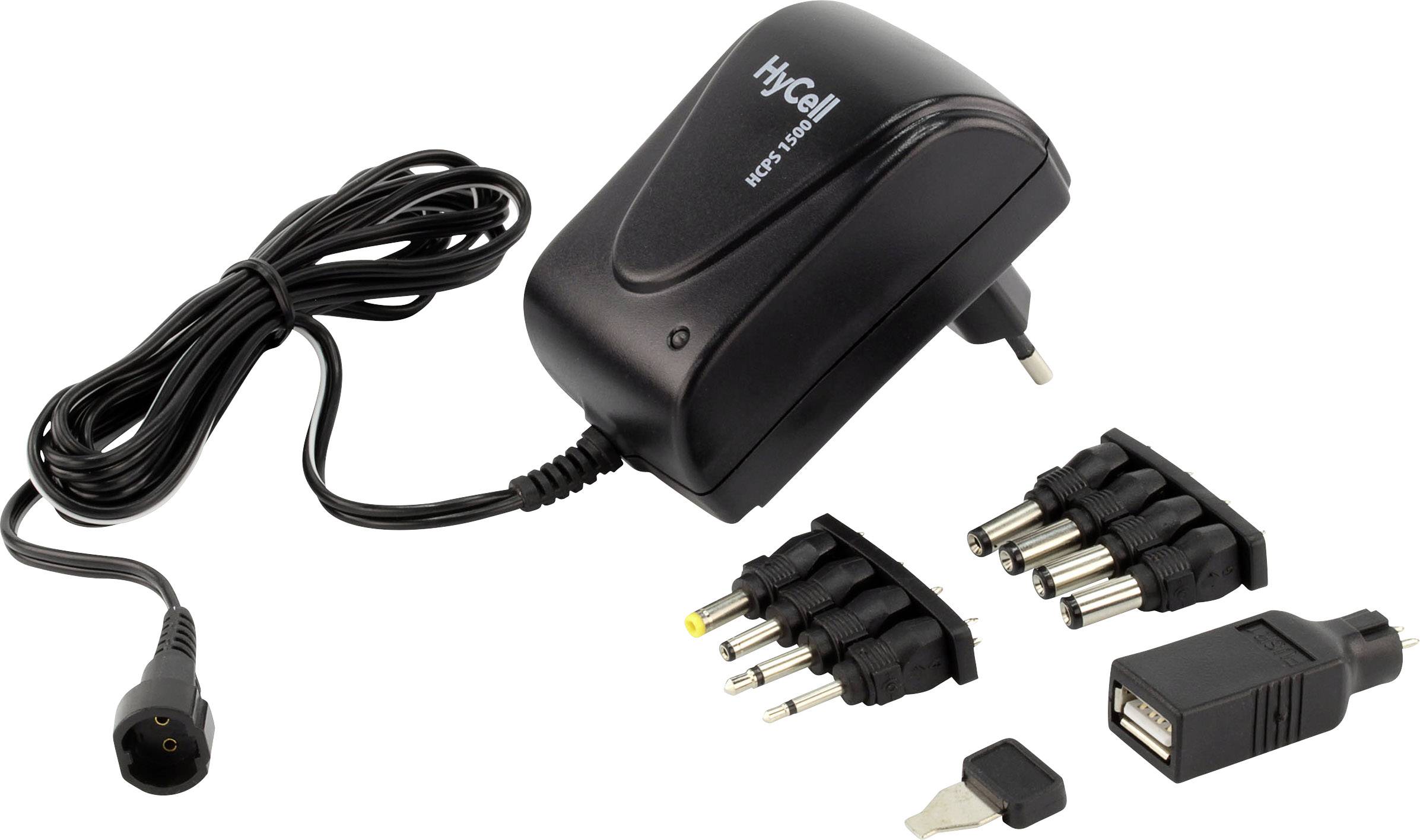 Регульований блок живлення HyCell 1201-0008 1500 мА 18 Вт