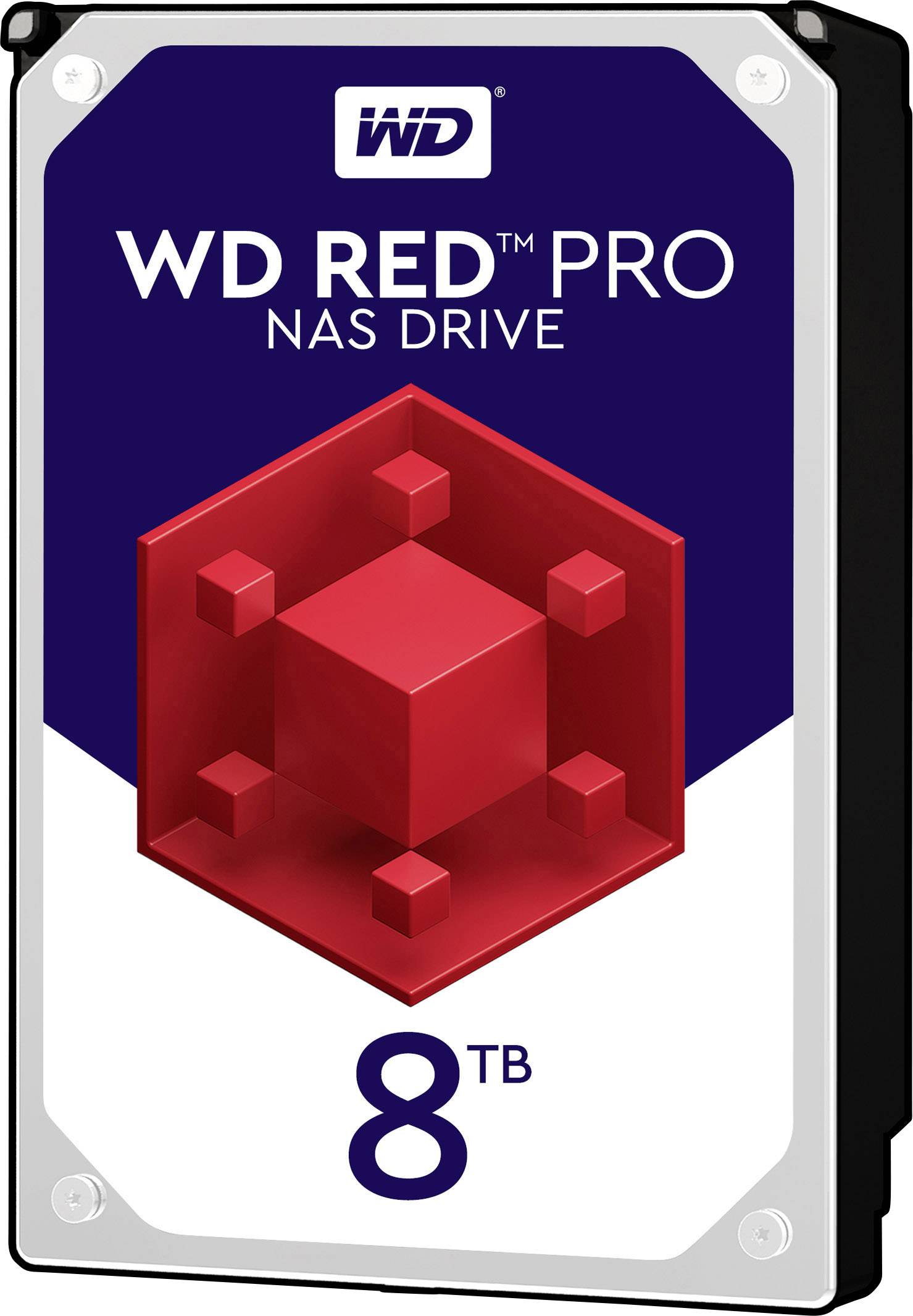 Western Digital WD Red™ Pro 8 TB Dysk twardy wewnętrzny, 3,5'' (8,9 cm) SATA 6 Gb/s WD8003FFBX Opakowanie zastępcze