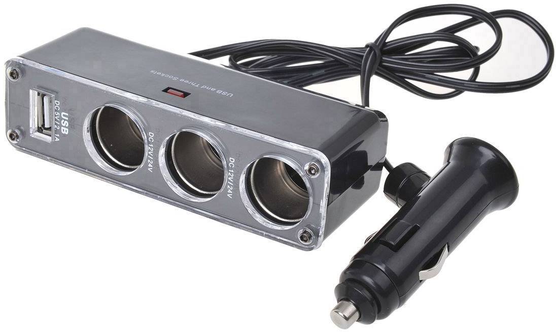 IWH 019014 розгалужувач для прикурювача автомобіля 1 шт.