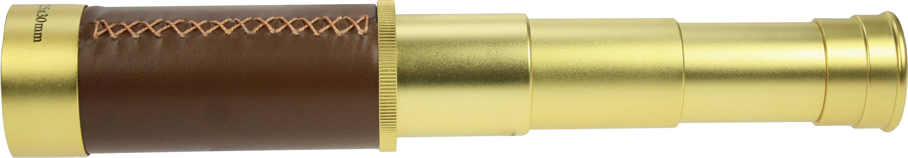 Телескоп Danubia 538503, 25 x, 30 мм, коричневий, латунь